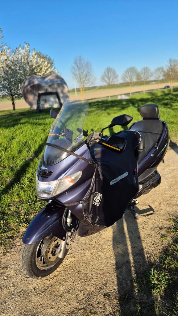 Suzuki Burgman AN 400, 17971KM, Veel Extra's, Ophalen of Verzenden, Gebruikt