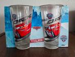 2 Disney Pixar Cars glazen, Ophalen of Verzenden, Overige figuren, Nieuw