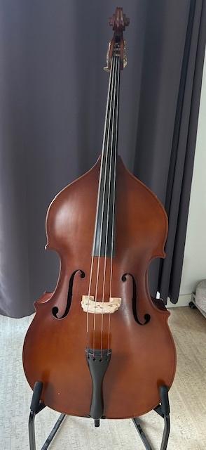 1/2 contrabas te koop, Muziek en Instrumenten, Ophalen of Verzenden, Gebruikt, 1/2-contrabas