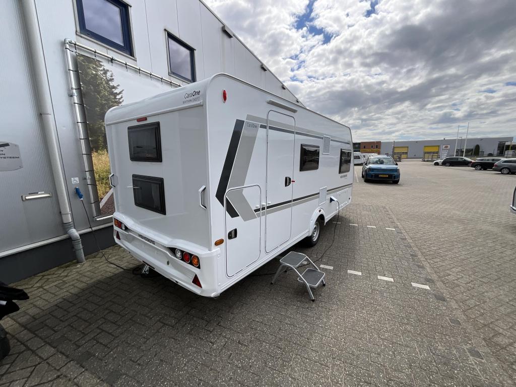 Weinsberg CaraOne Edition HOT 480 QDK STAPELBED-ACTIE MODEL, Caravans en Kamperen, Overige merken, Bedrijf, Treinzit, 5 tot 6 meter