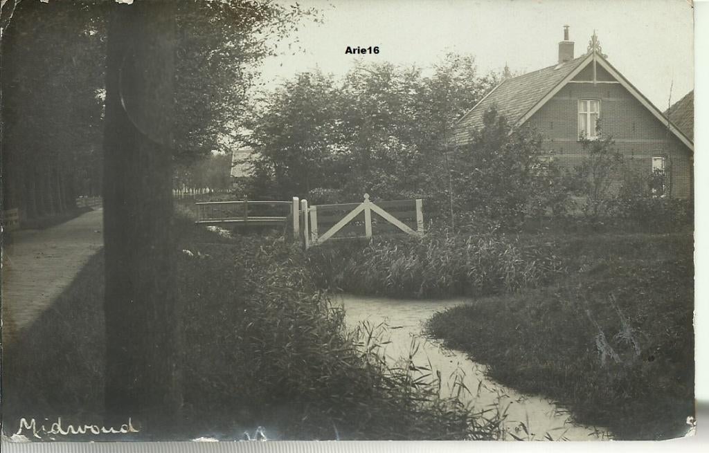 Midwoud, Verzenden, Voor 1920, Gelopen, Noord-Holland