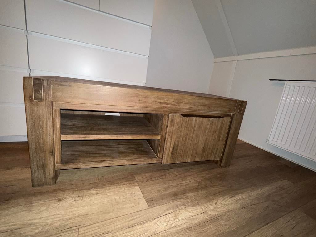 TV meubel Salzburg van Pronto Wonen - 120cm breed, Ophalen, Gebruikt, 100 tot 150 cm, Minder dan 100 cm
