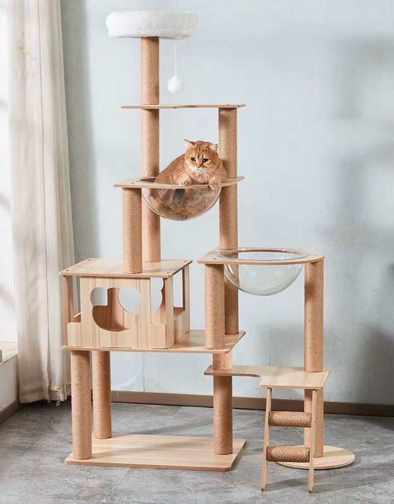 Kattenkrabpaal Cat Tree Scratcher, Ophalen of Verzenden, Nieuw, Krabpaal