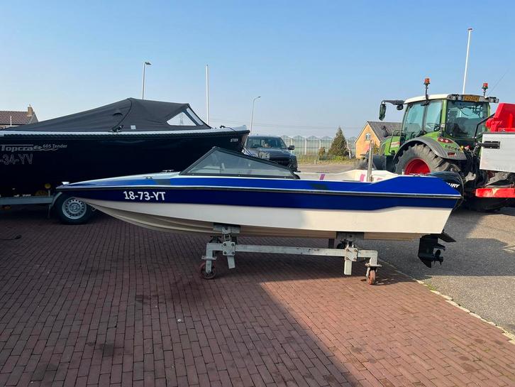 Vega g-craft met mercury 15pk fourstroke, Watersport en Boten, Speedboten, Zo goed als nieuw, 3 tot 6 meter, Benzine, Minder dan 70 pk