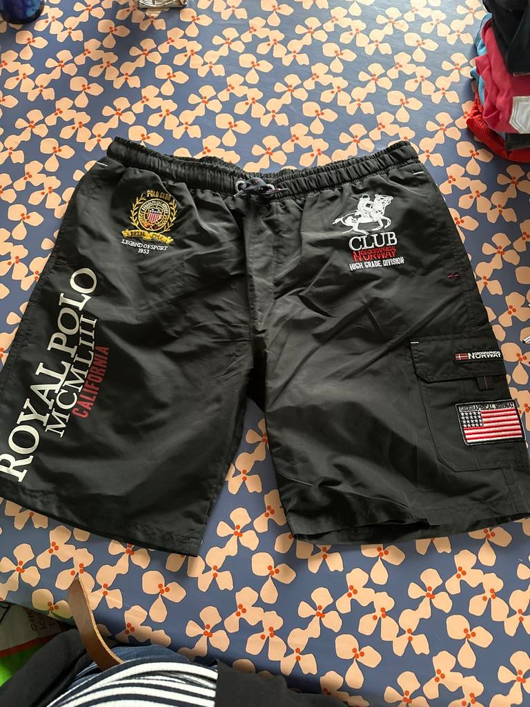 Zwarte zwemshort Geographical Norway XXXL, Kleding | Heren, Badmode en Zwemkleding, Ophalen of Verzenden, Overige maten, Zwart