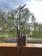 Antieke Chinese Paktong Waterpijp – Qing Dynastie, Ophalen of Verzenden