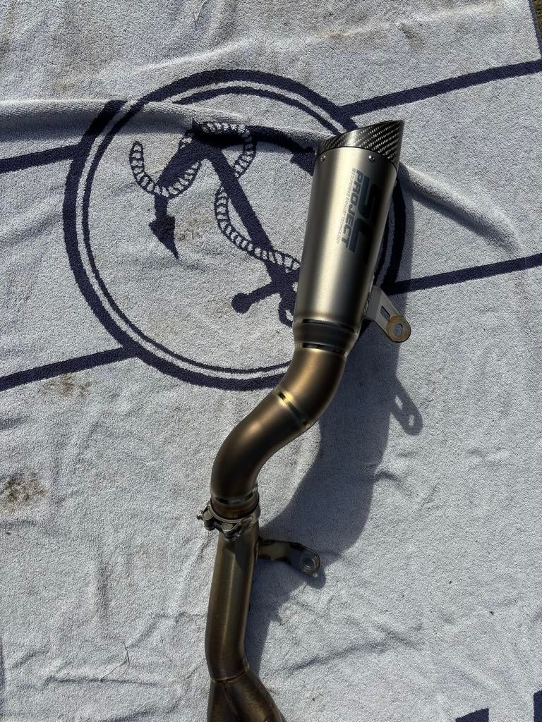 SC-Project S1 demper Z900 (E-keur) met Leovince bochtenset, Ophalen of Verzenden, Gebruikt