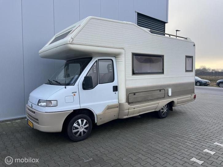 Fiat 230 BEMAB Alkhoof, Caravans en Kamperen, Campers, Bedrijf, Fiat, Diesel