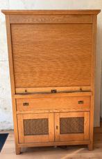 Computermeubel, Huis en Inrichting, Kasten | Computermeubels, Ophalen, Gebruikt, Eikenhout, 170 cm of meer