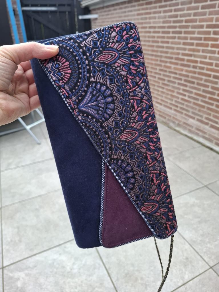 Tasje / Clutch 28x15 cm, Ophalen of Verzenden, Nieuw, Paars, Avondtasje
