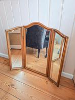 Vintage kapspiegel met houten frame, Ophalen, Gebruikt, 75 tot 100 cm, Minder dan 100 cm
