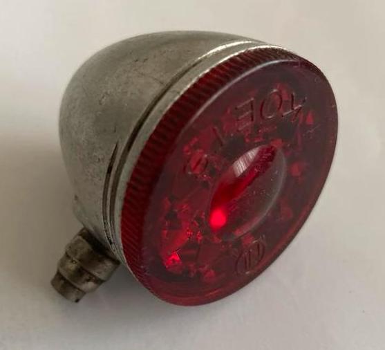 Koets vintage achterlicht, Fietsen en Brommers, Ophalen, Gebruikt, Overig, Achterlicht