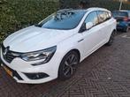 Renault Mégane 1.3 TCe 140pk GPF 2019 Wit, Auto's, Renault, Zwart, 4 cilinders, Leder en Stof, Wit
