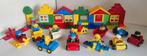 ❤️💚🩵 Duplo set huisjes, voertuigen en poppetjes, Ophalen of Verzenden, Duplo