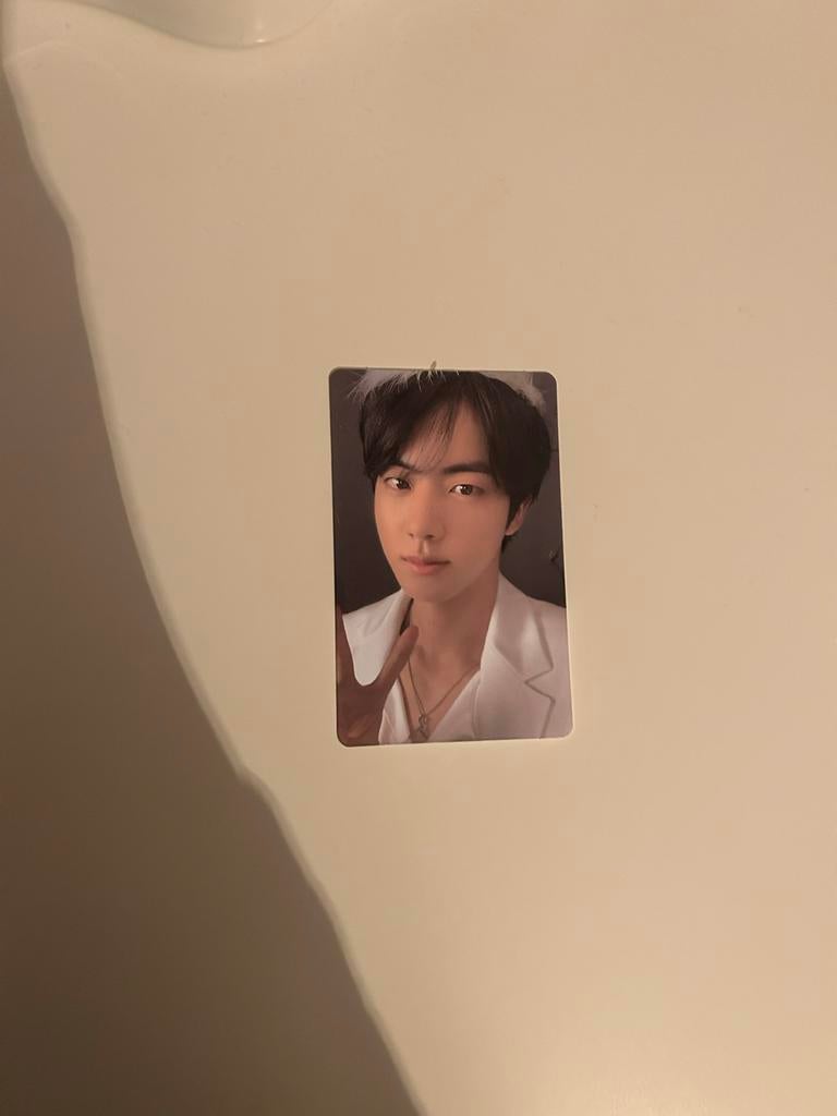 BTS Jin Photocard - Map of the Soul 7, Ophalen of Verzenden, Overige figuren, Zo goed als nieuw, Plaatje, Poster of Sticker