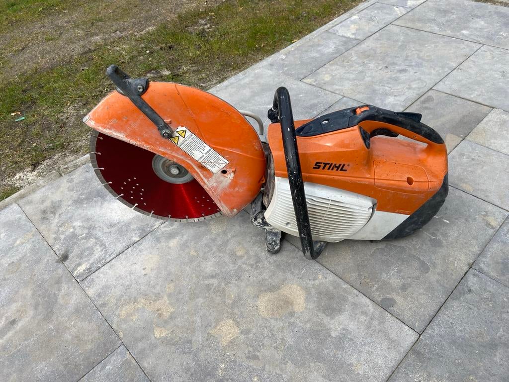 Stihl TS 500i doorslijper - Krachtige benzine doorslijper, Ophalen, Gebruikt, 70 mm of meer, Overige typen