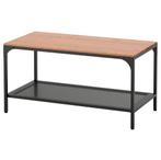 Fjällbo Salontafel - Industrieel Zwart Hout 2x Bijna Gratis, Huis en Inrichting, Ophalen, 25 tot 50 cm, Rechthoekig, 50 tot 100 cm