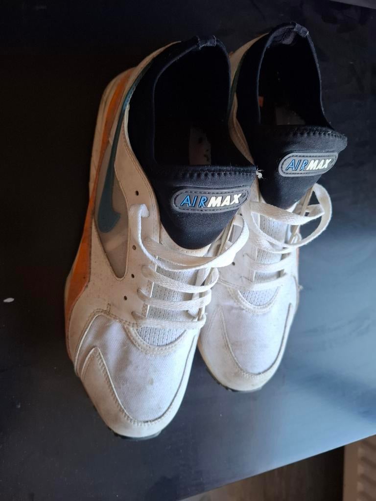 Nike air max 93 maat 48.5, Kleding | Heren, Schoenen, Gedragen, Sneakers of Gympen, Wit, Ophalen of Verzenden