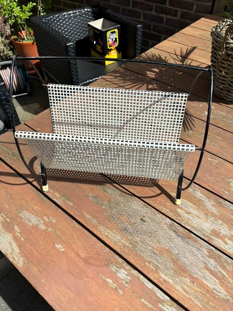 Vintage tijdschriftenrek, Ophalen of Verzenden, Zo goed als nieuw