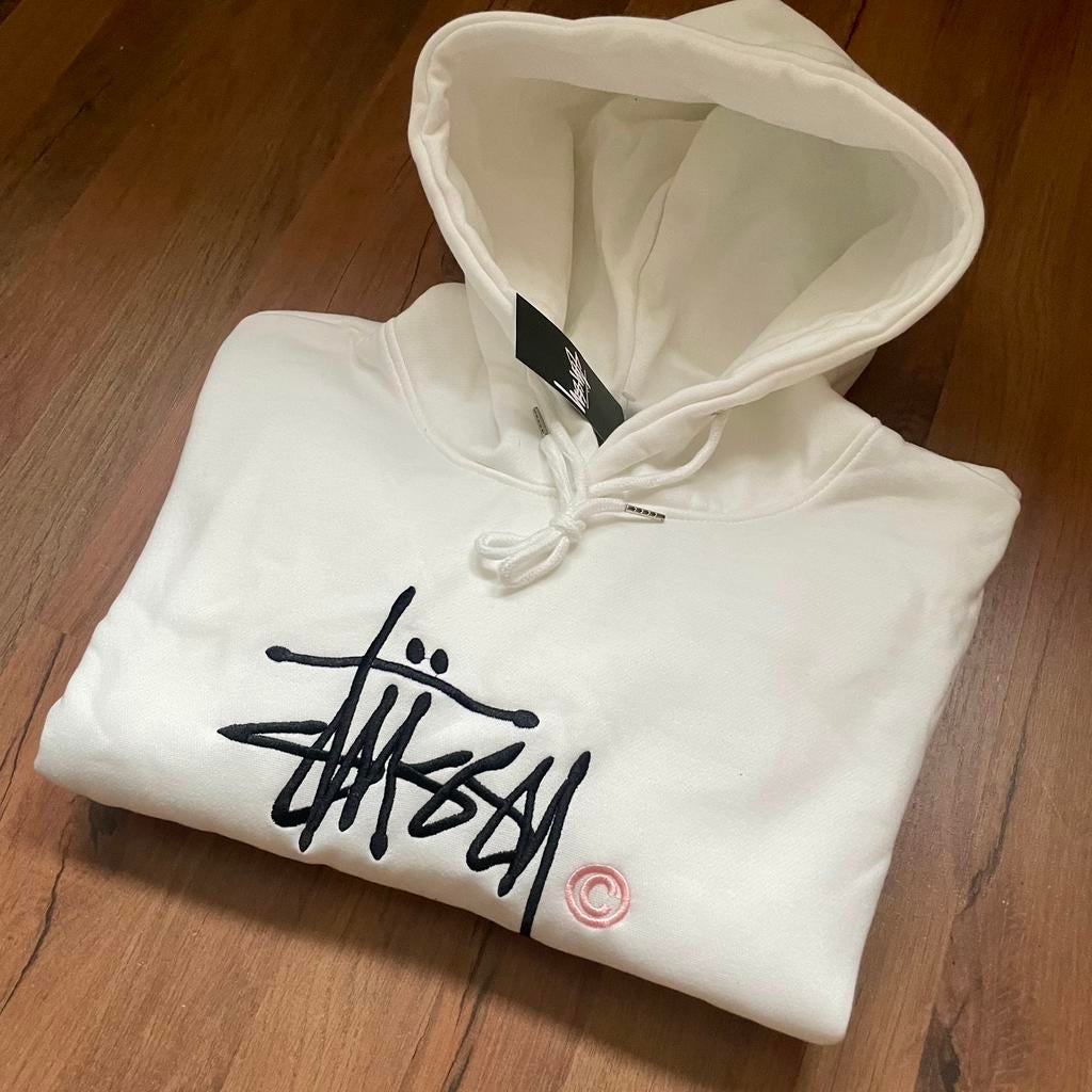 Stüssy hoodie, Ophalen of Verzenden, Nieuw, Maat 38/40 (M), Wit