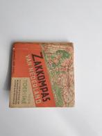 Oude landkaart jaar 1950 nederland, Ophalen of Verzenden