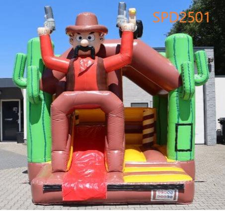 Cowboy Western Multie Springkussen v.a. €95,-, Ophalen, Zo goed als nieuw, Verjaardag