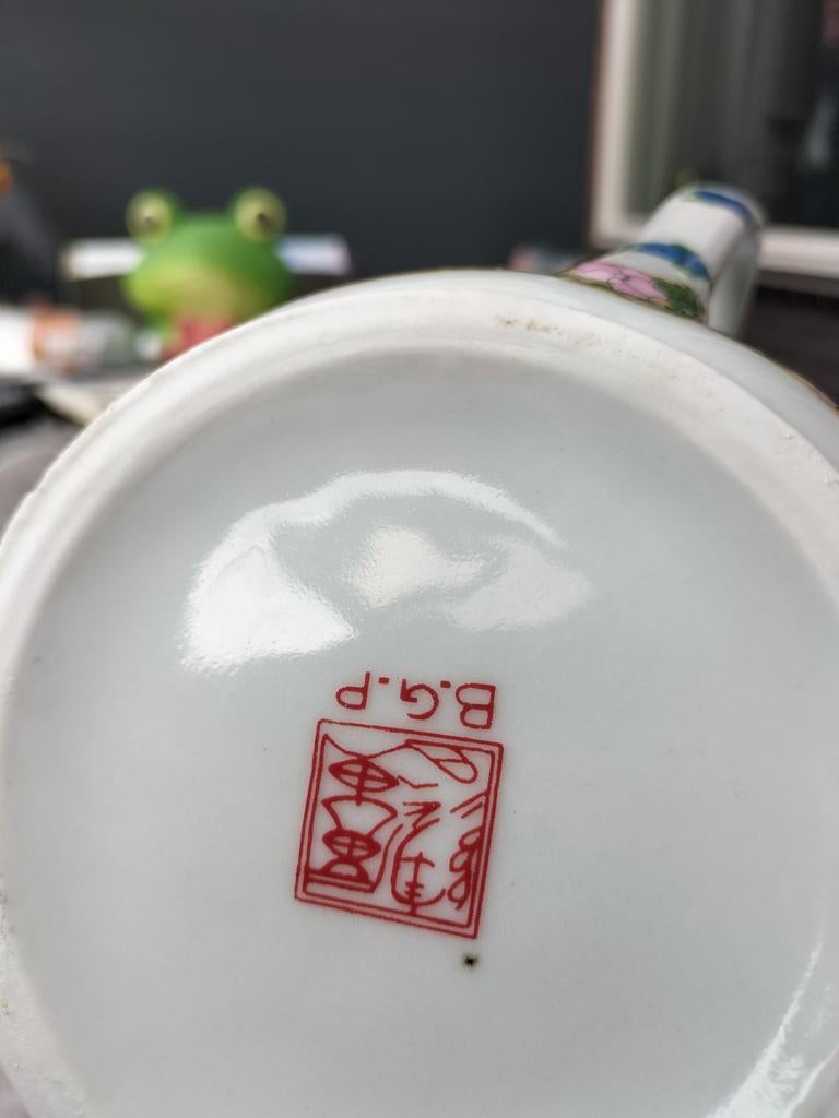 Porseleinen Theepot., Antiek en Kunst, Ophalen of Verzenden