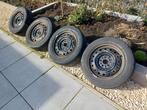 Set van 4 Michelin winterbanden op stalen velgen 205/55 R16, Ophalen, Gebruikt