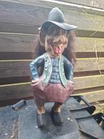 Grote houten troll  62cm, Ophalen of Verzenden, Zo goed als nieuw