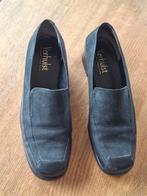 Mooie leren donkerblauwe Verhulst schoenen, Ophalen of Verzenden, Zo goed als nieuw, Blauw