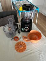 Philips PowerChop keukenmachine 800W, 1 tot 2 liter, Ophalen, Gebruikt, 2 snelheden