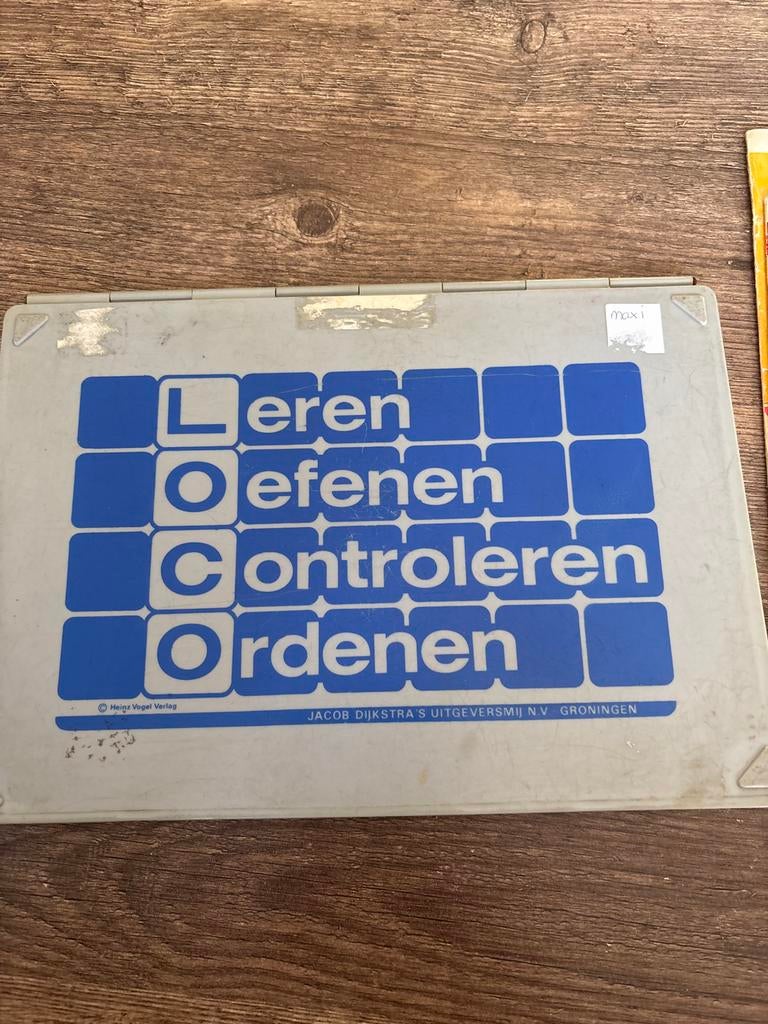 Vintage Loco Leersysteem met Boekjes - Taal & Rekenen, Ophalen of Verzenden, Gebruikt, Puzzelen