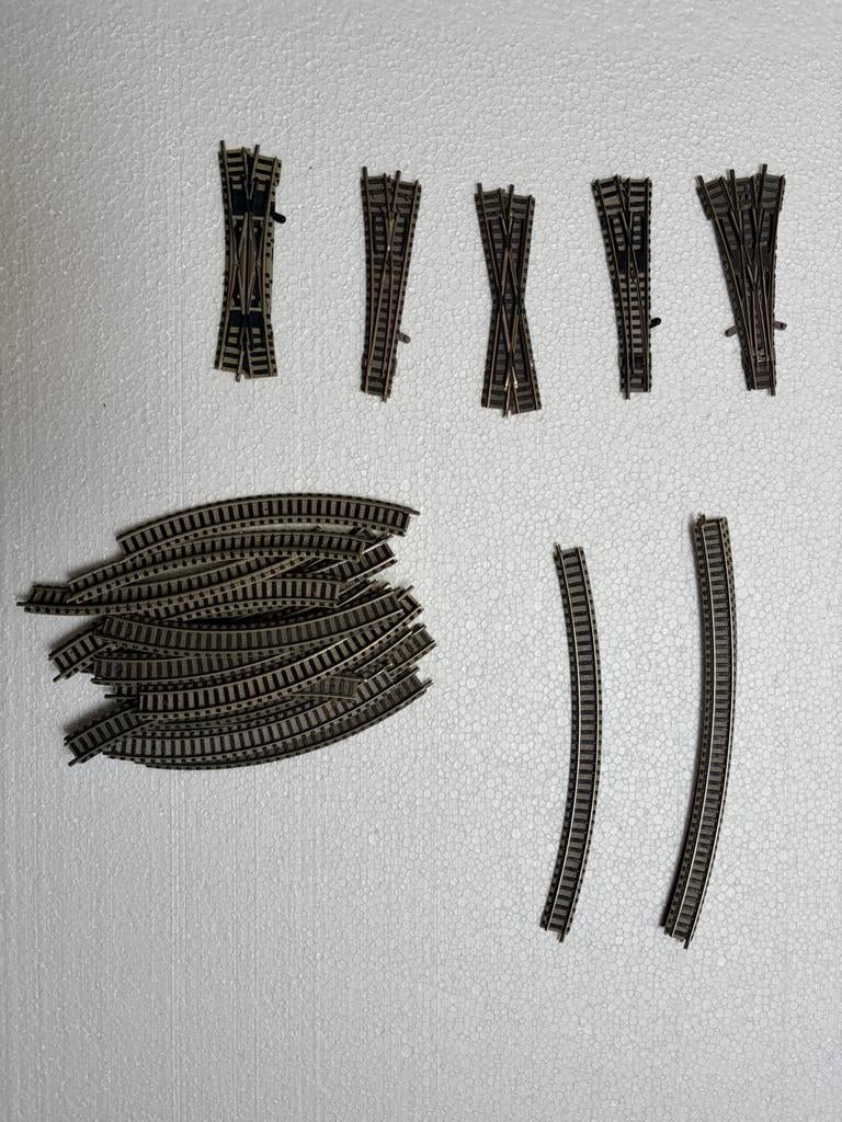 Fleischmann piccolo rails en wissels, losse verkoop mogelijk, Gelijkstroom, Fleischmann, Rails, Ophalen of Verzenden