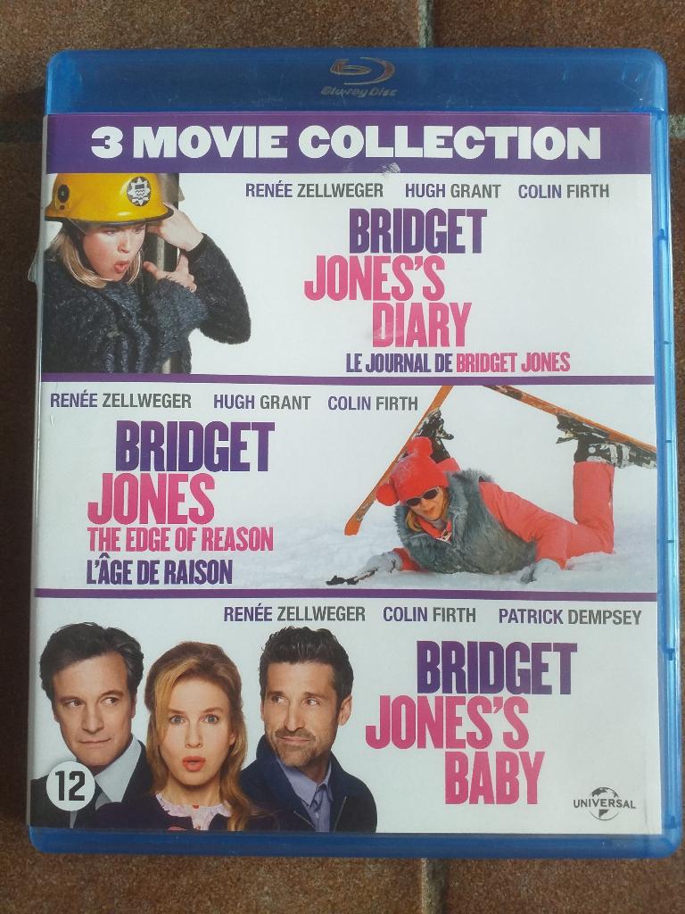Bridget Jones 3-Movie Collection Bluray, Ophalen of Verzenden, Zo goed als nieuw, Humor en Cabaret