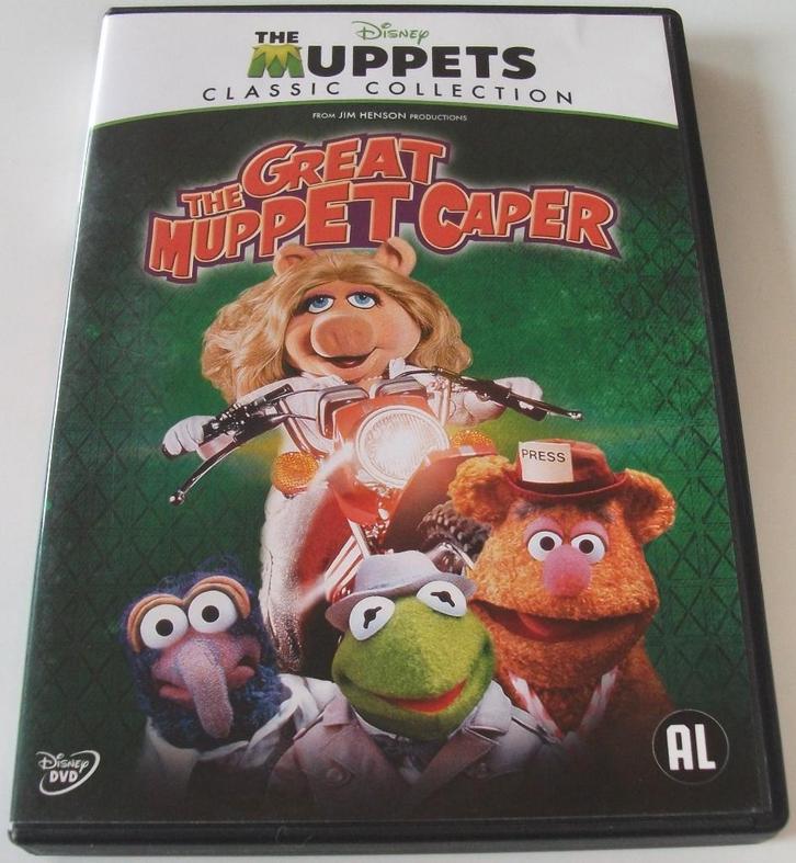 Dvd *** MUPPETS *** Great Muppet Caper, Cd's en Dvd's, Dvd's | Tekenfilms en Animatie, Zo goed als nieuw, Amerikaans, Overige typen