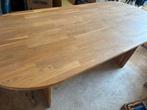 Robuuste eettafel 220x90cm - direct beschikbaar!, Huis en Inrichting, Gebruikt, Eikenhout, 200 cm of meer, Vijf personen of meer