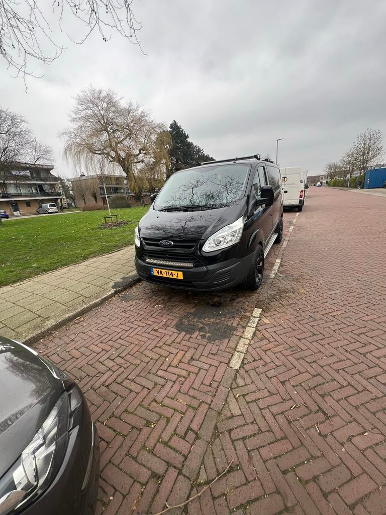 Ford Transit Custom 2.2 Tdci 74KW 2014, Auto's, Bestelauto's, Euro 5, 15 km/l, 4 cilinders, Overige bekleding