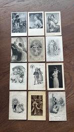 12 mooi getekende zwart wit kaarten. Ook per stuk!, Ophalen of Verzenden