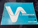 Honda CR250M1/M2 Onderdelenlijst - 1977, Motoren, Handleidingen en Instructieboekjes, Ophalen of Verzenden, Honda