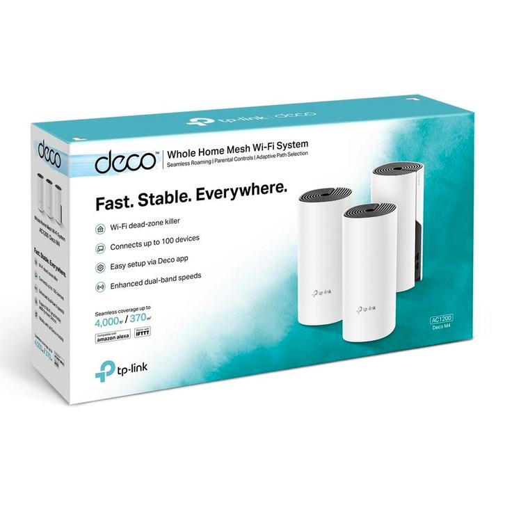 TP-Link Deco M4 - Sterk wifi in heel het huis, Computers en Software, WiFi-versterkers, Nieuw, Ophalen of Verzenden