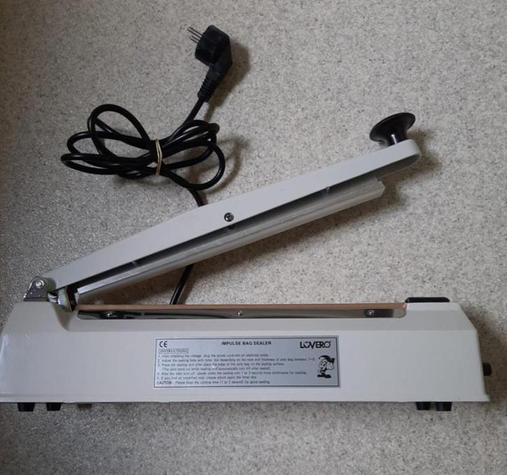 LOVERO Hand Impulse Sealer SK 310, Huis en Inrichting, Keuken | Keukenbenodigdheden, Zo goed als nieuw, Ophalen of Verzenden