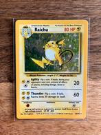 Pokemon Base Set - Raichu (HOLO), Verzenden, Gebruikt, Losse kaart