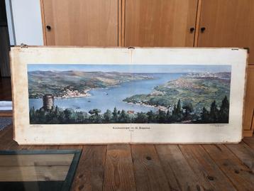 schoolplaat "Konstantinopel en de Bosporus" beschikbaar voor biedingen