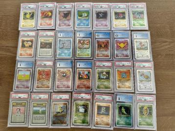 Pokemon Legendary Collection diverse Reverse Holo's PSA + CG