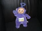 TOMY TELETUBBIES POPJE TINKY WINKY ZACHTE BADSTOF PAARS, Ophalen of Verzenden, Nieuw, Overige typen