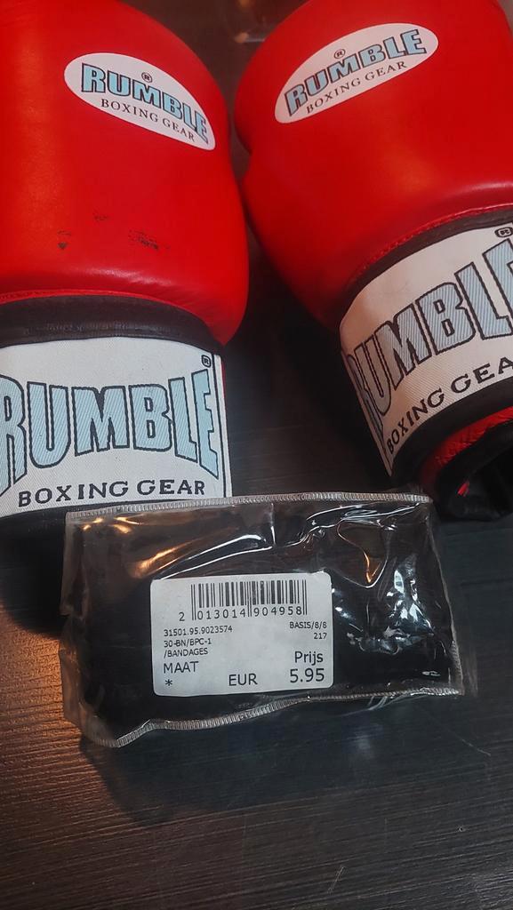 Boksset vrouw, Rumble, Sport en Fitness, Boksen, Nieuw, Bokshandschoenen, Ophalen of Verzenden