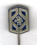 Speldje nederlandse leeuw bb bescherming bevolking (A5), Verzamelen, Verzenden, Gebruikt, Overige onderwerpen