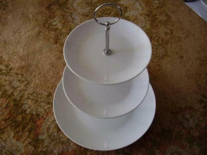 bonbondish bonbon schaal koekschaal schotel aardewerk sfeer, Huis en Inrichting, Woonaccessoires | Schalen en Manden, Gebruikt