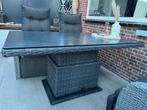 Verstelbare tuintafel, Tuin en Terras, Tuinsets en Loungesets, Ophalen, Zo goed als nieuw, Kunststof