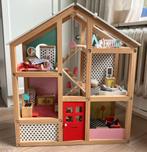 Houten poppenhuis, Ophalen, Gebruikt, Poppenhuis